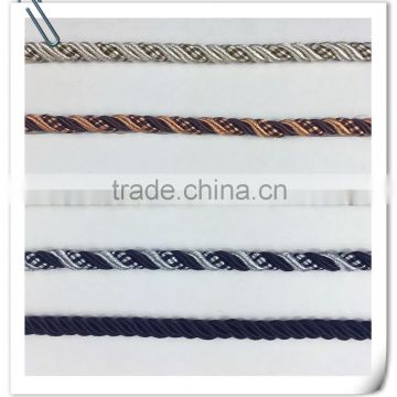 deracotive rope used for home textile pillow