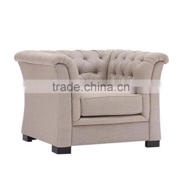 Hotel furniture fabric french armchair YB70129