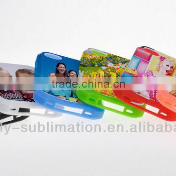 Sublimation Dual Protective Phone Cover; 3d Sublimation Cases for Iphone 4/4s ; 3d phone cases for Iphone4/4s