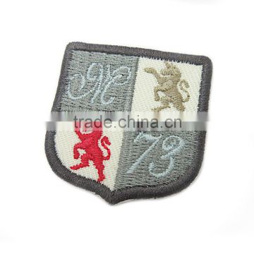 Custom Colleague Embroidered Patches no MOQ, Name Brand Patch Embroidery Badge