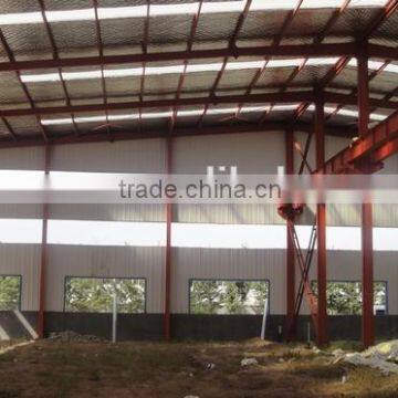 High strength low cost steel structure warehouse sandwich panel wall warehouse