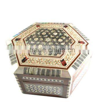 Egyptian Mother of pearl inlaid Boxes