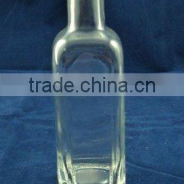 mini square glass bottle for liquor, alcohol drink 50ml