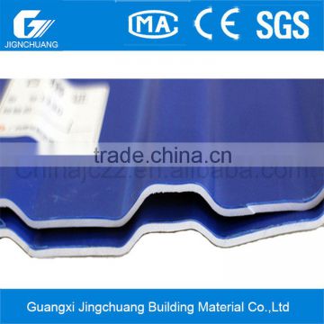 asa pvc Material and Plain Roof Tiles Type,flat roof tiles