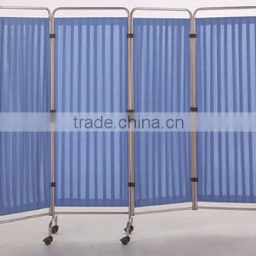 hospital folding screen with wheels, CE approved