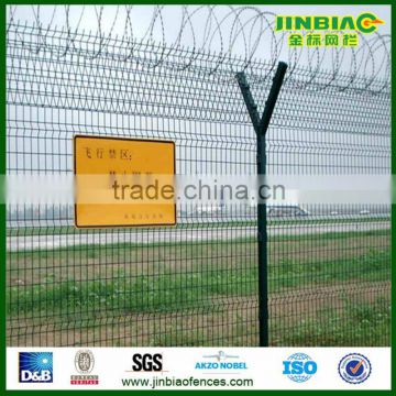 Y post wire mesh fence for airport ( since 1986 )