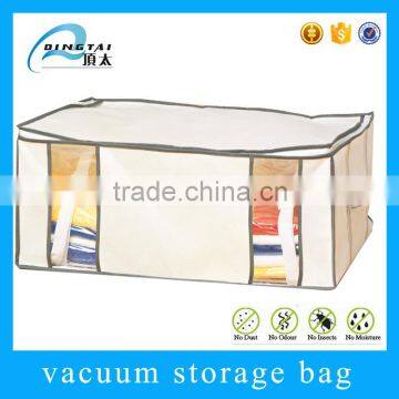 Clothes storage industrial non woven vacuun storage bag