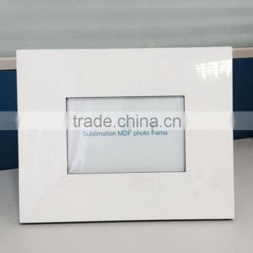 China manufacturer 15mm 8x10" sublimation mdf photo frame