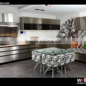 2014 new product stainless steel kitchen cabinet