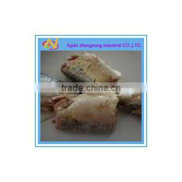 425 grams canned mackerel fish in brine with printing(ZNMB0027)