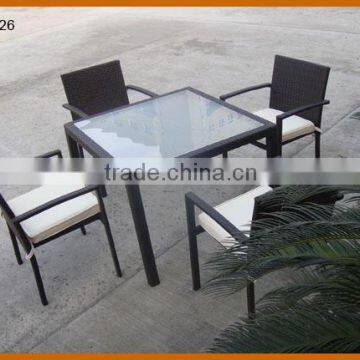 Dining Room Set Furniture Rattan