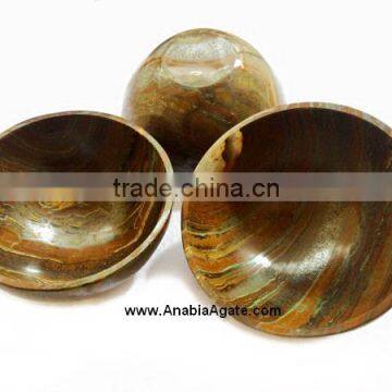 Wholesale Tiger Iron 3 inch Bowls : Wholesale Gemstone Bowls