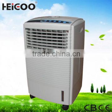 LCD display portable celsius air cooler with 10L water tank