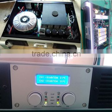 LCD-2600 powavesound audio power amplifier LCD series 600W sound digital amplifier