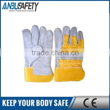cow leather working glove for construction workers
