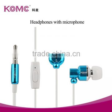 China Customized high quality Mobile Phone Earphones best workout earbuds