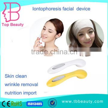 2015 hottest Iontophoresis facial device for homeuse