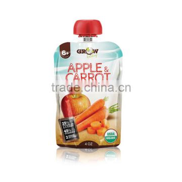 Grow Baby Apple & Carrot Pouches