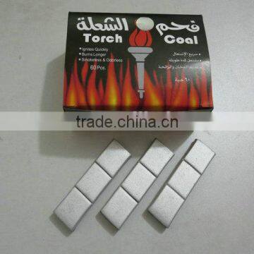 Dammam Popular 60pcs/box Silver Shisha Charcoal