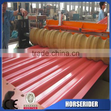PVC and ASA/PMMA composite corrugated making plant/Pmma glaze roofing plate production line