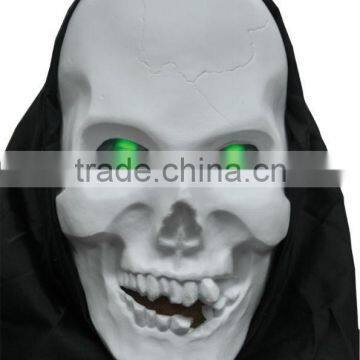 Adult White Hologram Skull Mask