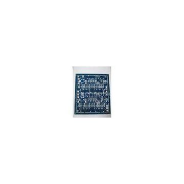 Lead free HASL Blue Double sided PCB circuit boards 2.0MM Thickness , 2 oz ( 70 um )