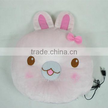 Rabbit face pillow speaker for MP3 PC phone