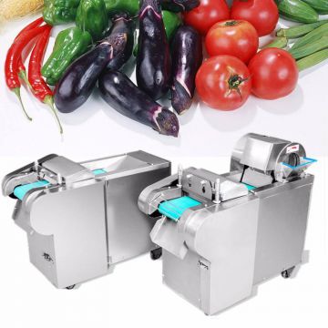 800-1500 Kg/h Slicer Dicer Machine Food Processing Plant