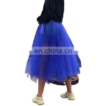 Skirts 2020 Black Women Casual Customized Midi Streetwear