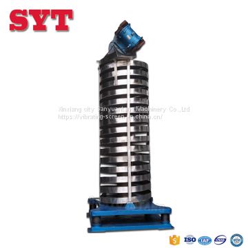 Coal Vertical Vibrating Conveyor Spiral Elevator