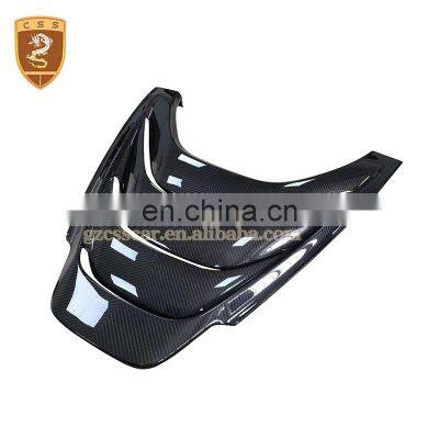 Car Exterior Accessories Carbon Fiber Auto Rear Engine Hood Bonnet Cover Panel For Mclaren 720S