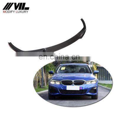 Real new carbon fiber front lip for BMW 3 series G20 G28 M-Tech 2020