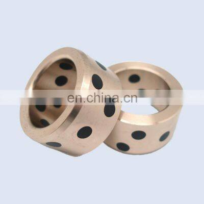 JDB303435 wholesale Sliding bearings self lubricating graphite bearing bushing copper sleeve