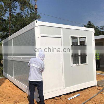 Portable Container House Cabin Shop Office 20ft Foldable Prefab House