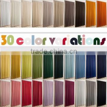 99.99% shading rate flame retardant ready made insulation thermal curtain