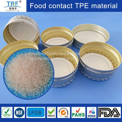 Supply Food Grade Thermoplastic Elastomer TPE  sealing compound for aluminium closures  PVC free