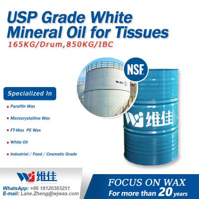 USP Grade White Mineral Oil for Tissues