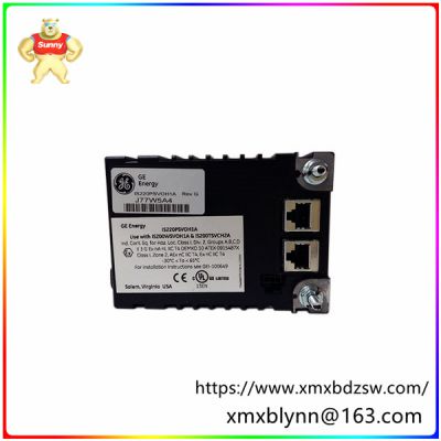 IS220PSVOH1A    Servo control   Two I/O Ethernet networks