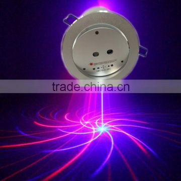double hole 48 patterns ceiling recessed dj laser lighting