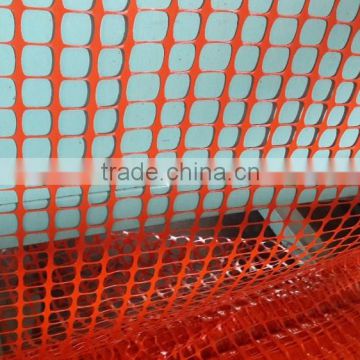plastic orange construction safety nets