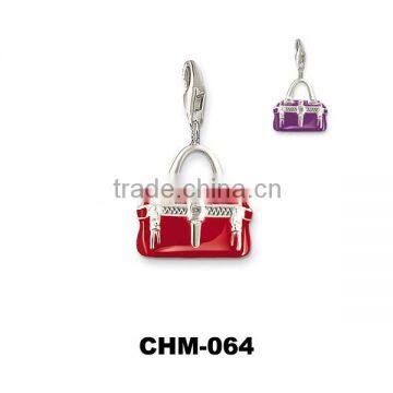 DIY Ladies Bag Charms Pendant Accessories Design For Bracelet Jewelry Mini Pendant