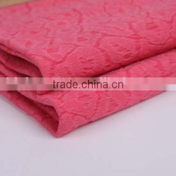 Polyester rayon Jacquard dressing fabric for fashion D71567