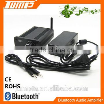 Mini home use 2 channels class D aluminum housing 20W+20W amplifier with bluetooth