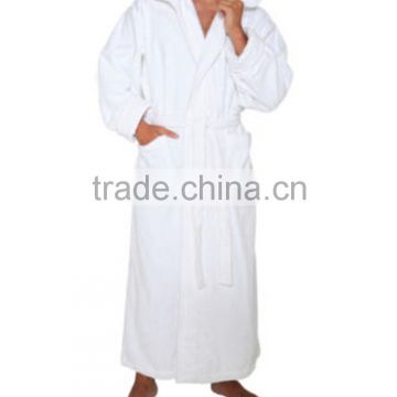 Wholesale Warm Winter Mens Turkish Cotton Terry Spa Robe With Hood