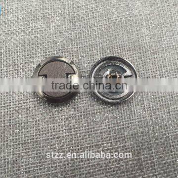 luxury small silver jeans button