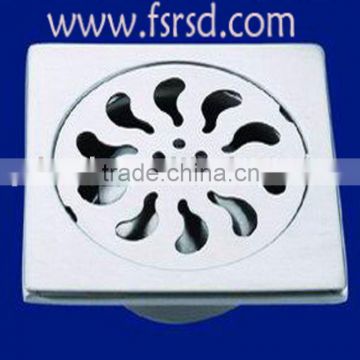 2.5" Square stamping shower drain