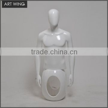 half-body display foam mannequins torso male