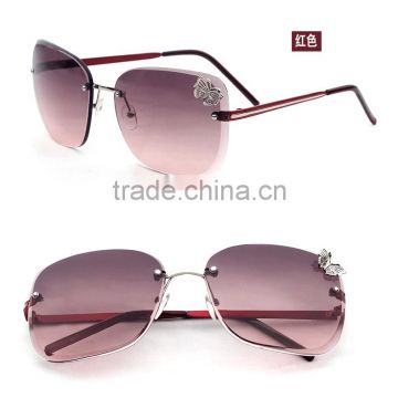 butterfly edge very feature girl sunglasses
