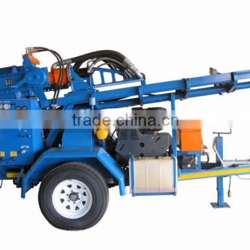 TWD200 Trailer mounted mobile drilling rig