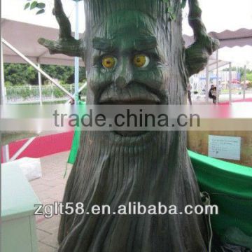 zigong city dragon culture develop Theme park equipments animatronic talking tree for sale